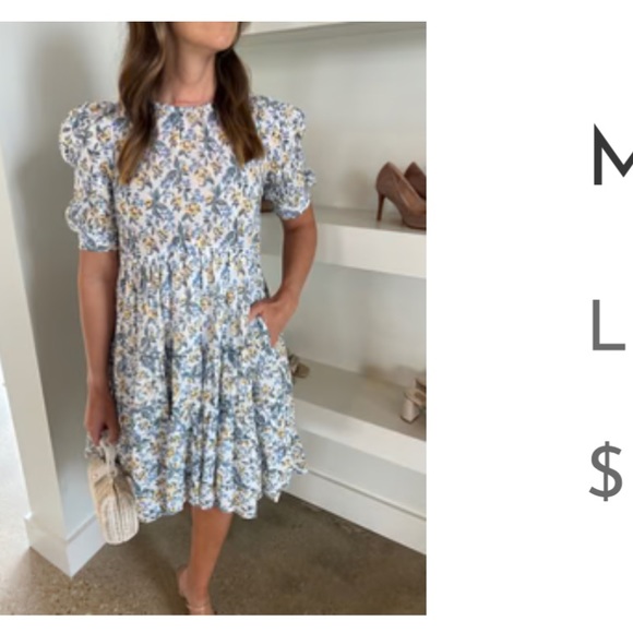 Women’s dress. Size large. Brand is En Saison - Picture 1 of 2